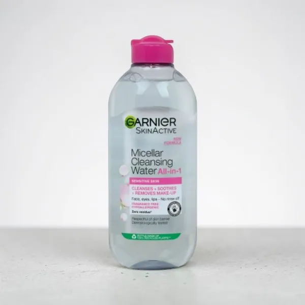 Garnier Skin Active মাইসেলার ক্লেনজিং ওয়াটার 400ml, সেনসিটিভ ত্বকের জন্যও