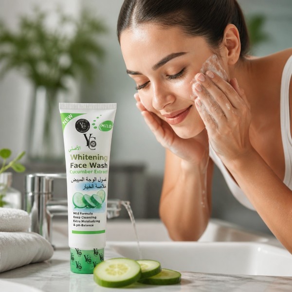 YC Whitening কিউকাম্বার এক্সট্র্যাক্ট ফেস ওয়াশ 85g