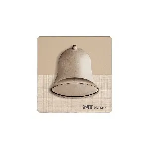 NT blu-ray Chrome Golden 13A কলিং বেল পুশ সুইচ