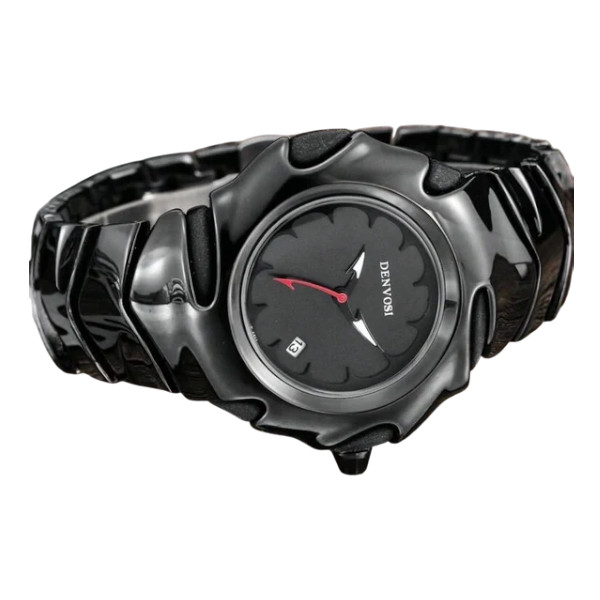 DENVOSI Premium Metal Watch – Bold Design (Full Black )