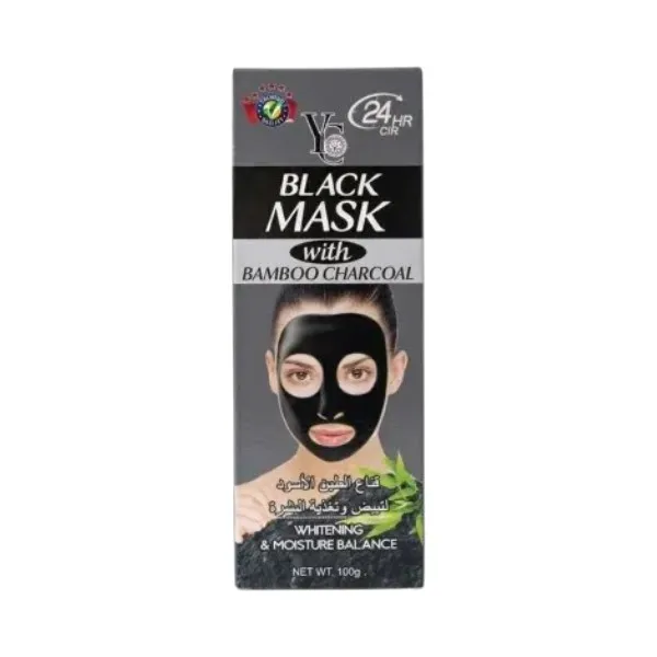 YC Bamboo Charcoal ব্ল্যাক পিল-অফ মাস্ক 100ml