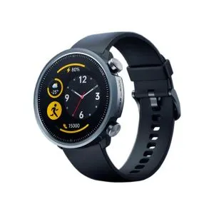 Mibro Watch A1 কালো, কালো স্ট্র্যাপসহ