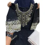 পাকিস্তানি পার্টি ড্রেস, জর্জেট স্টোন ওয়ার্ক