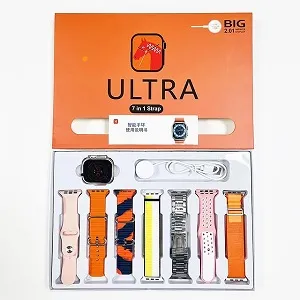 Ultra 7 ইন 1 স্ট্র্যাপ স্মার্ট ওয়াচ