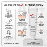 W. Skin Laboratory AC+ ক্লিয়ারিং ক্রিম 60ml