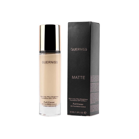 Guerniss ফুল কভার ম্যাট ফাউন্ডেশন - 6.0 Medium