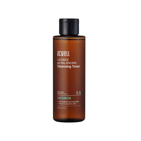 Acwell 5.5 Licorice pH ব্যালান্সিং ক্লেনজিং টোনার 150ml