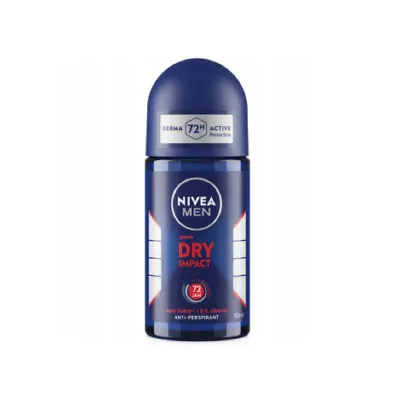 Nivea Men Dry Impact 72H অ্যান্টি-পারস্পিরেন্ট রোল অন 50ml