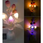 মাশরুম সেন্সর LED নাইট লাইট ওয়াল ল্যাম্প