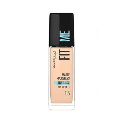 Maybelline Fit Me Matte Poreless 16H অয়েল কন্ট্রোল ফাউন্ডেশন - 115