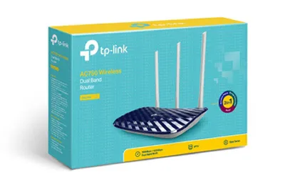 TP-Link Archer C20 AC750 ডুয়াল ব্যান্ড রাউটার