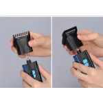 Kemei KM-6330 3-ইন-1 রিচার্জেবল হেয়ার ট্রিমার, ইলেকট্রিক শেভার ও নোজ ক্লিপার গ্রুমিং কিট