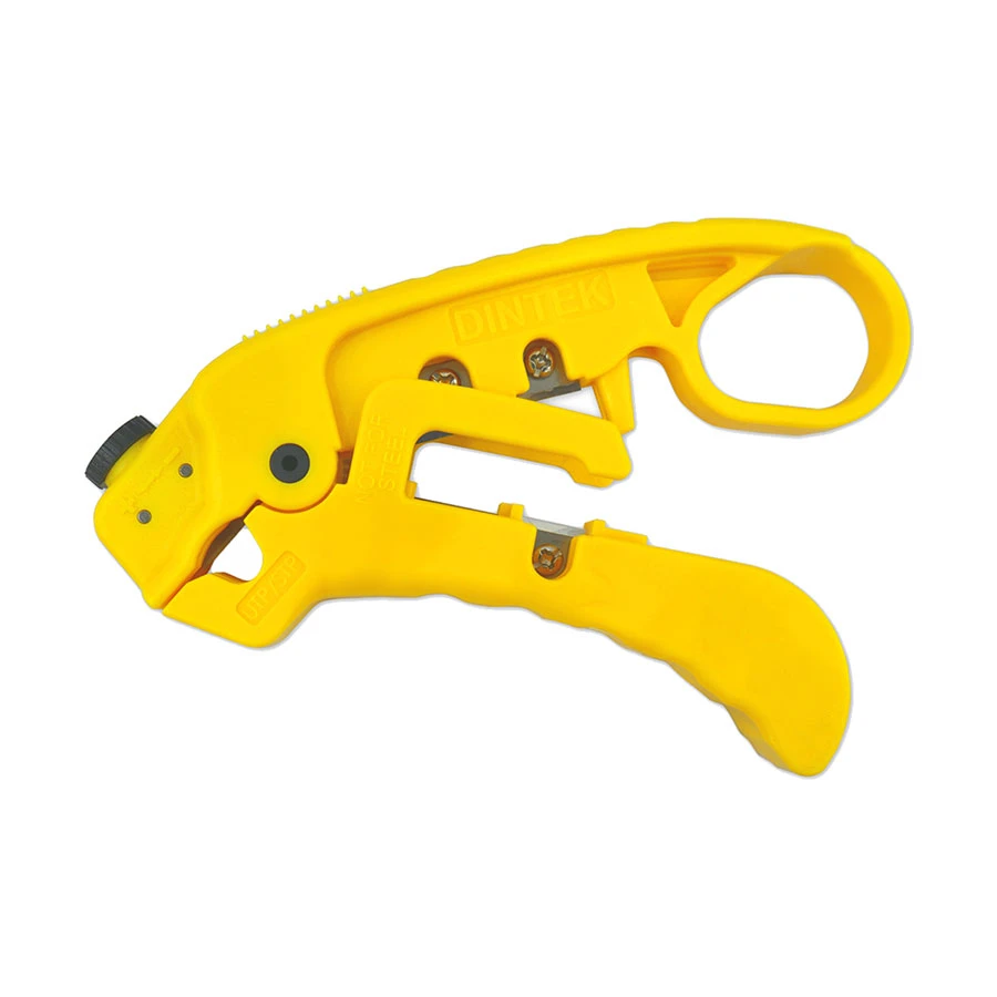 Dintek ezi-Stripper UTP/STP Cable Stripping Tool Yellow