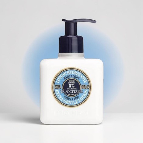 L'Occitane 5% শিয়া বাটার হ্যান্ডস ও বডি এক্সট্রা জেন্টল লোশন 300ml