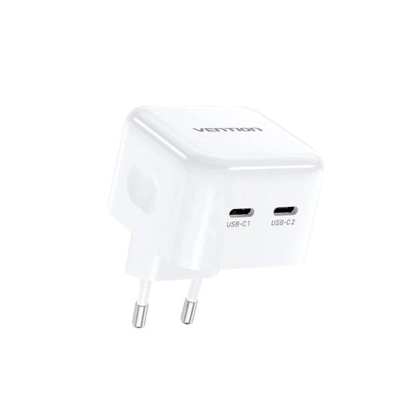 Vention FBPW0-EU 2-পোর্ট USB-C 35W GaN চার্জার