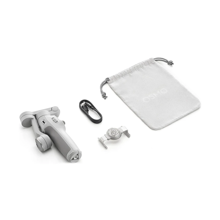 DJI Osmo Mobile 7 3-Axis Smartphone Gimbal with Magnetic Clamp, White