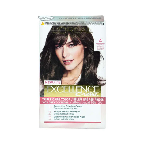 L'Oreal Excellence হেয়ার কালার - 4 Brown