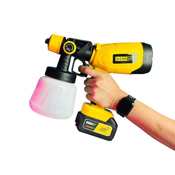 GearUP Rechargeable Cordless Paint Spray Machine