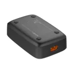 LDNIO 140W GaN 5 পোর্ট ডেস্কটপ চার্জিং স্টেশন, ওয়্যারলেস চার্জারসহ – ব্ল্যাক-গ্রে