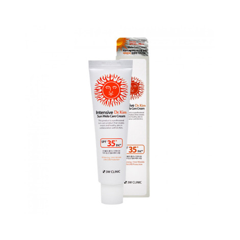 3W Clinic ইনটেনসিভ Dr.Kim Sun মেলা কেয়ার ক্রিম SPF35+ 50g