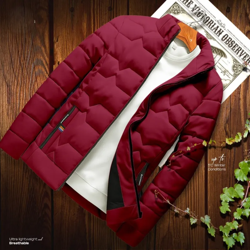 Men's Padding Jacket, Micro Fabric, Taffeta Lining, 6 Colours
