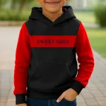 বাচ্চাদের কটন ফ্লিস হুডি (4 থেকে 12 বছর)