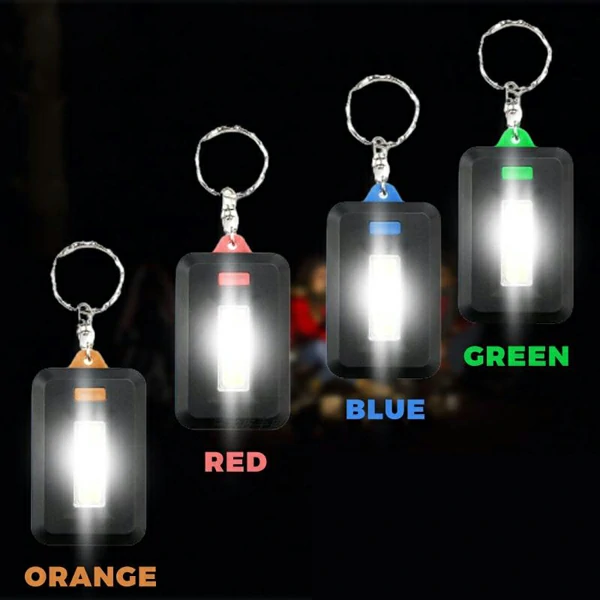 Mini LED Flashlight Keychain