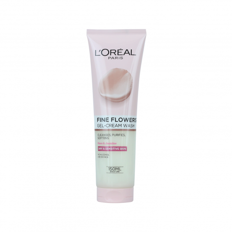 L'Oreal Fine Flowers জেল-ক্রিম ফেস ওয়াশ রোজ ও জেসমিন 150ml