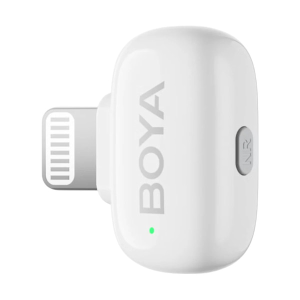 Boya Mini-13 2.4G ওয়্যারলেস সাদা মাইক্রোফোন ফর অ্যান্ড্রয়েড ও আইওএস (2xRX, 2xTX)