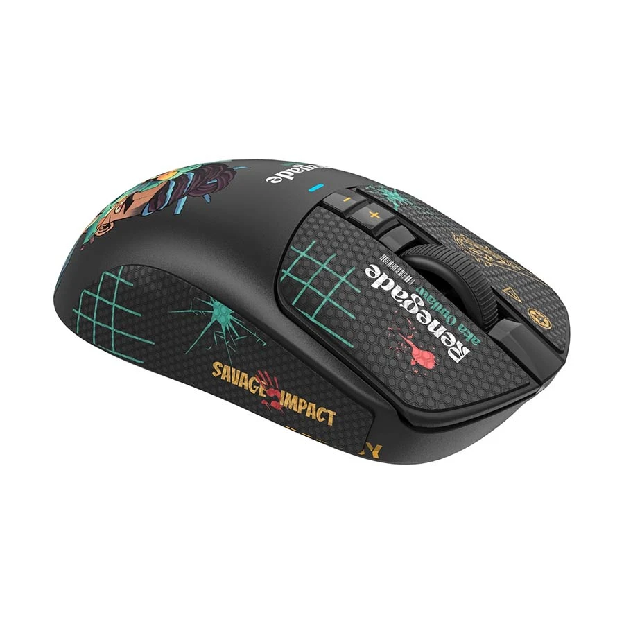 A4Tech Bloody R72 Ultra Duo Renegade Midnight Wireless Mouse with Dock