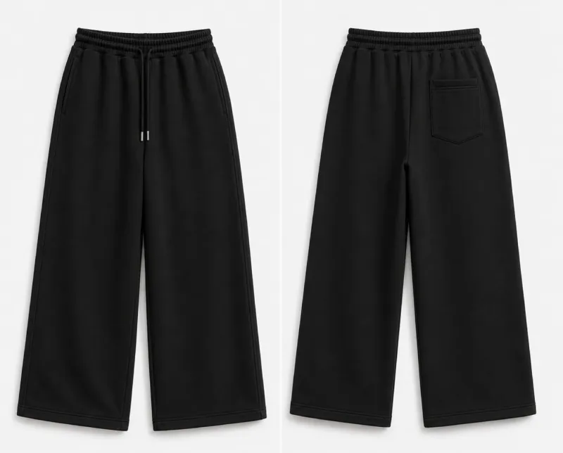 Men's Baggy Fit Cotton Trousers, 4 Colour Choices