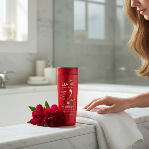 LOreal Paris Elvive Colour Protect Caring Shampoo 400ml (France)