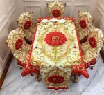 রয়্যাল ওয়াটারপ্রুফ টেবিল ক্লথ সেট