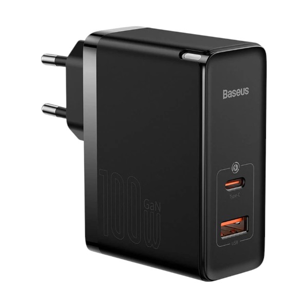 Baseus CCGP090201 GaN5 Pro USB & USB-C 100W EU চার্জার