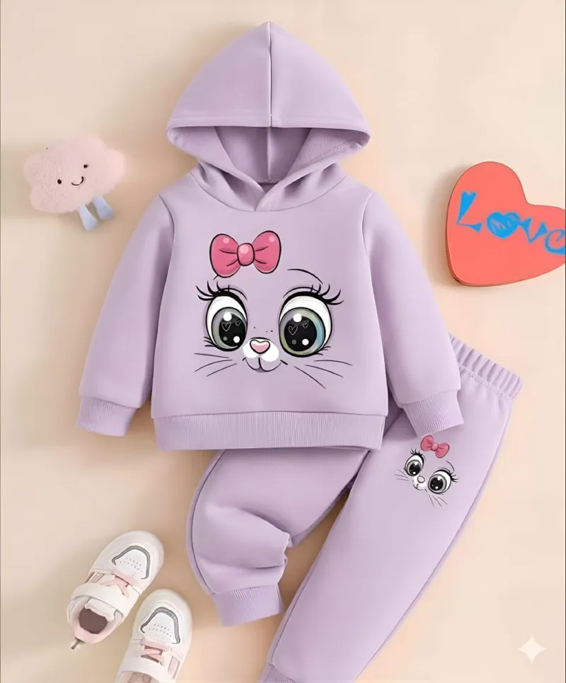 Kids Hoodie and Pant Set, 3 Months to 10 Years, 280-300 GSM