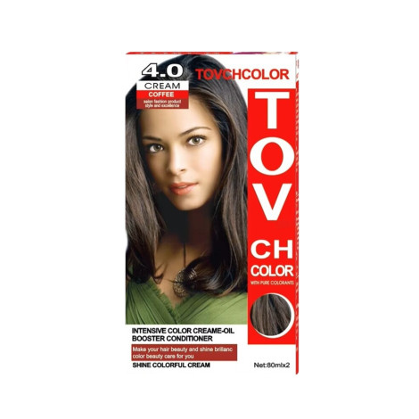 Tovch হেয়ার কালার 4.0 কফি