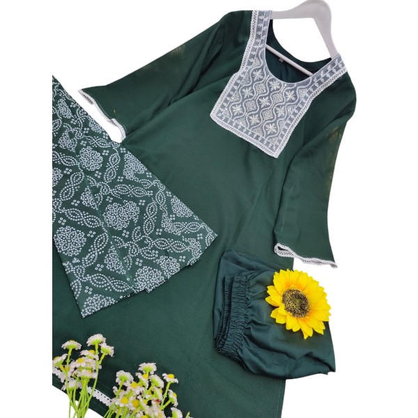 Fashionable Cotton Kameez Set