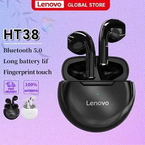 Lenovo HT38 ট্রু ওয়্যারলেস ব্লুটুথ ইয়ারবাডস