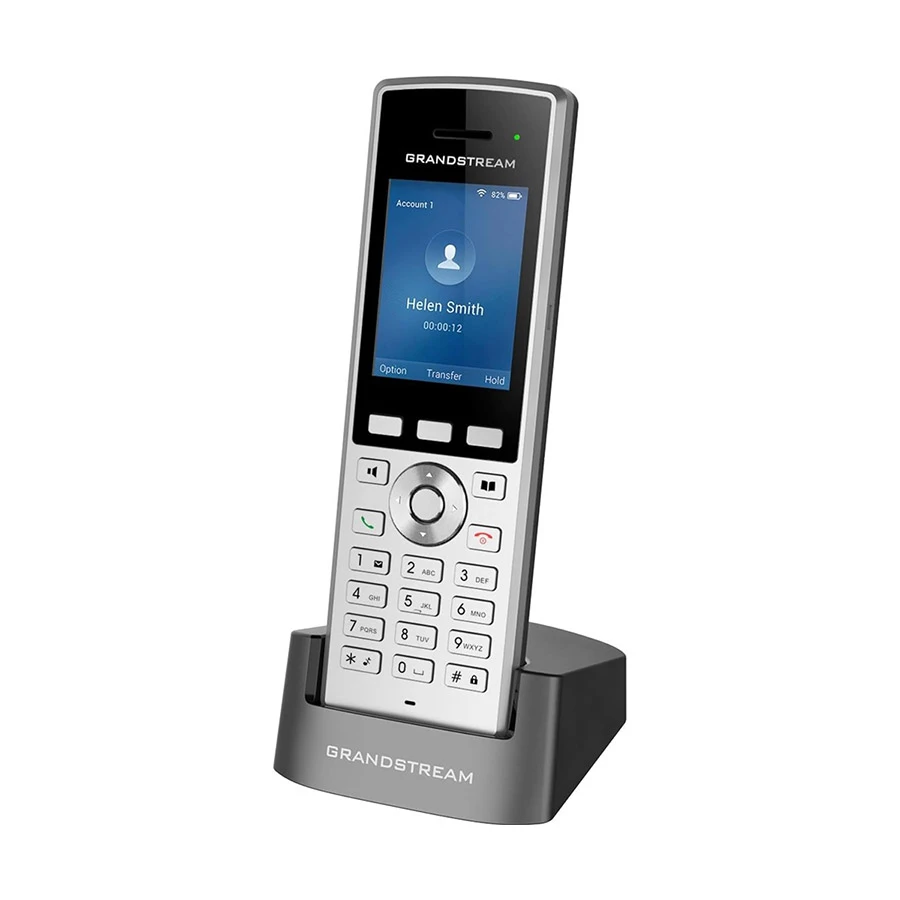 Grandstream WP822 Cordless Wi-Fi 2-Line IP Phone