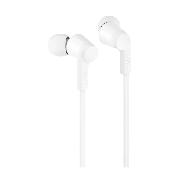 Belkin SoundForm জিথ্রিএইচ০০০০২বিটিডব্লিউএইচটি হোয়াইট ইন-ইয়ার ইয়ারফোন উইথ টাইপ-সি কানেক্টর