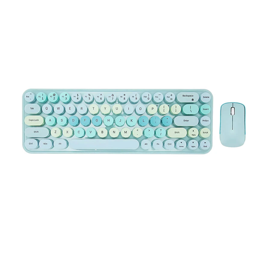 MOFII I Bean Blue Wireless Keyboard & Mouse Combo