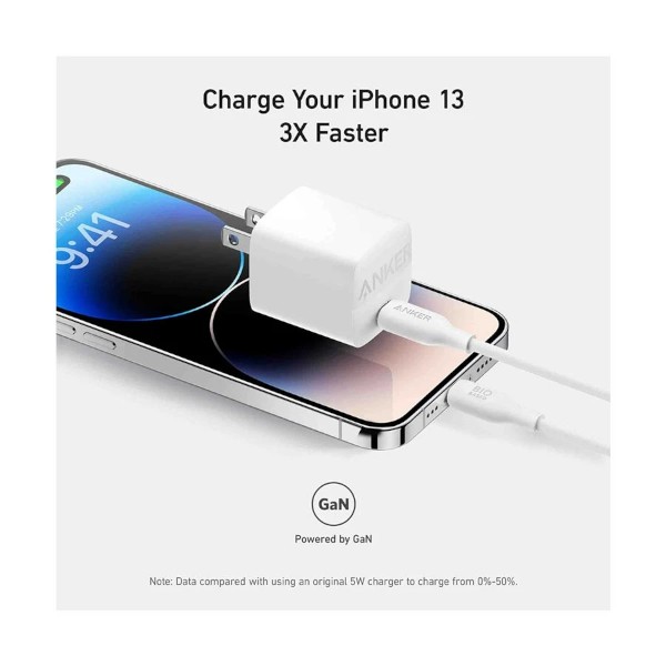 Anker 313 GaN 30W PIQ 3.0 USB-C চার্জার