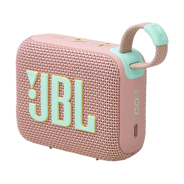JBL GO 4 গোলাপী পোর্টেবল ব্লুটুথ স্পিকার