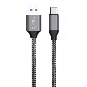 HAVIT H693 ডেটা ও চার্জিং ক্যাবল (USB 3.0 থেকে টাইপ-সি)
