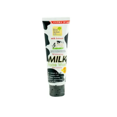 Bio Active মিল্ক ব্রাইটেনিং এক্সট্রা গ্লো ফেস ওয়াশ 100ml