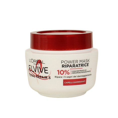 L'Oreal Paris Elvive Total Repair 5 রিপেয়ারিং পাওয়ার মাস্ক 300ml