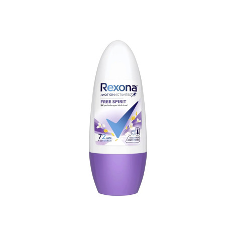 Rexona Motion Activated Free Spirit 72H Freshness Roll On 45ml (Indonesia)