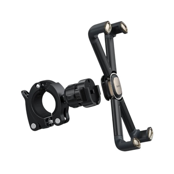 Baseus SUQX-01 দ্রুত ব্যবহারযোগ্য কালো সাইকেল ও মোটরসাইকেল ফোন হোল্ডার