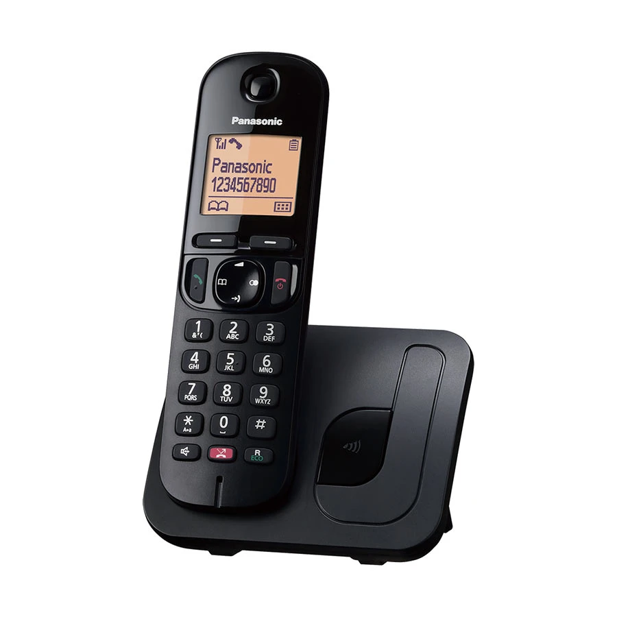 Panasonic KX-TGC250 Cordless Black Phone Set