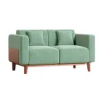 Regal Vienna কাঠের ডাবল সোফা SDC-367-3-1-20 (ফ্যাব্রিক 2140)